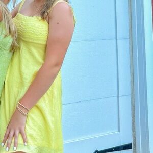 Isabelle’s Cabinet Yellow Mini Dress
